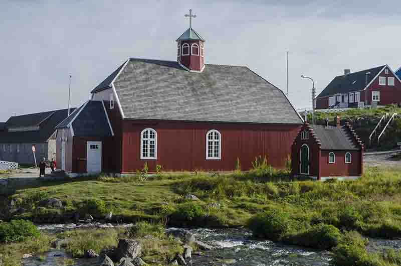 173 - Groenlandia - Qaqortoq - iglesia